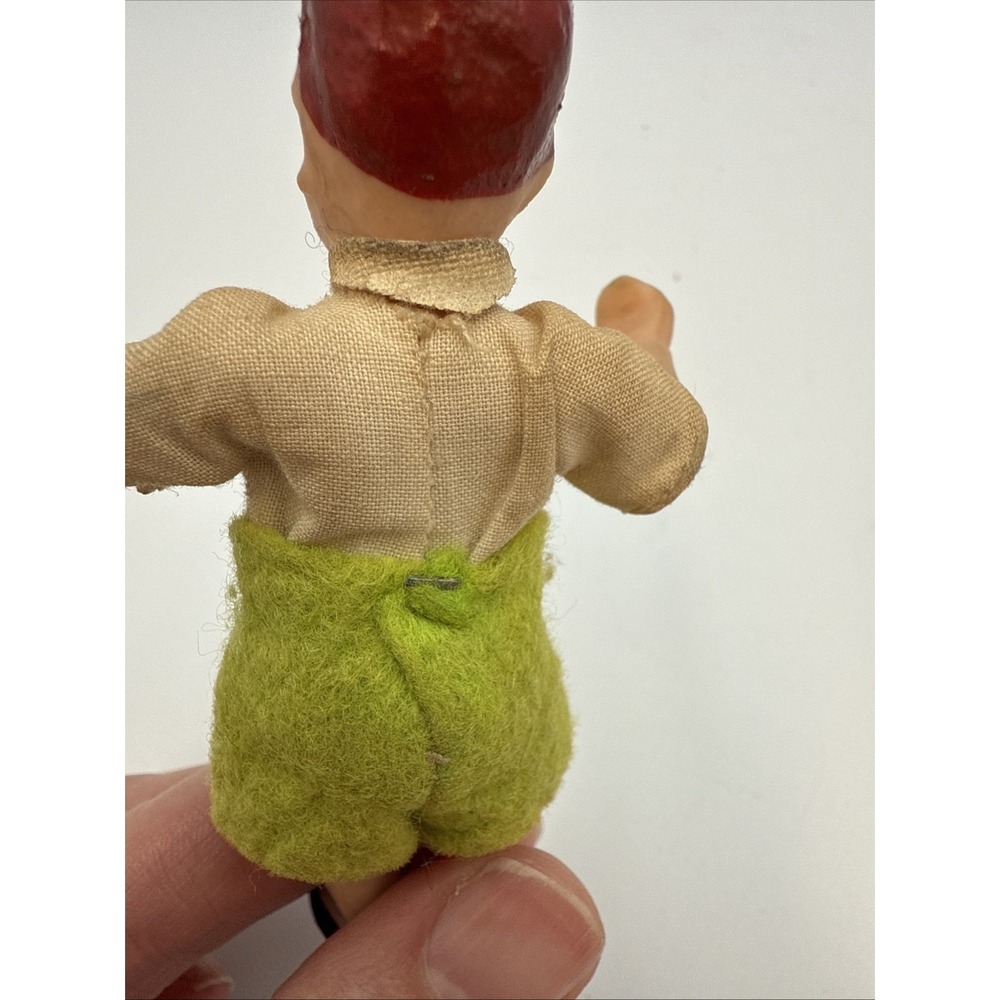 Vintage Doll Bendable 4"  Boy‎ Rubber? Caco? Dirty - Picture 6 of 8